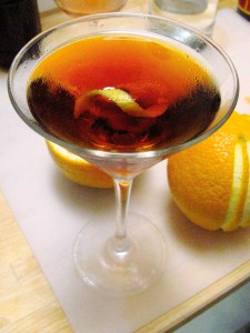 Martinez cocktail on FixYourDrink.com